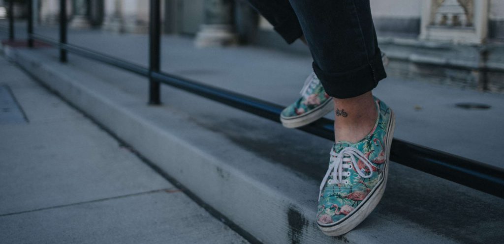 Vans de flores para hombre sale